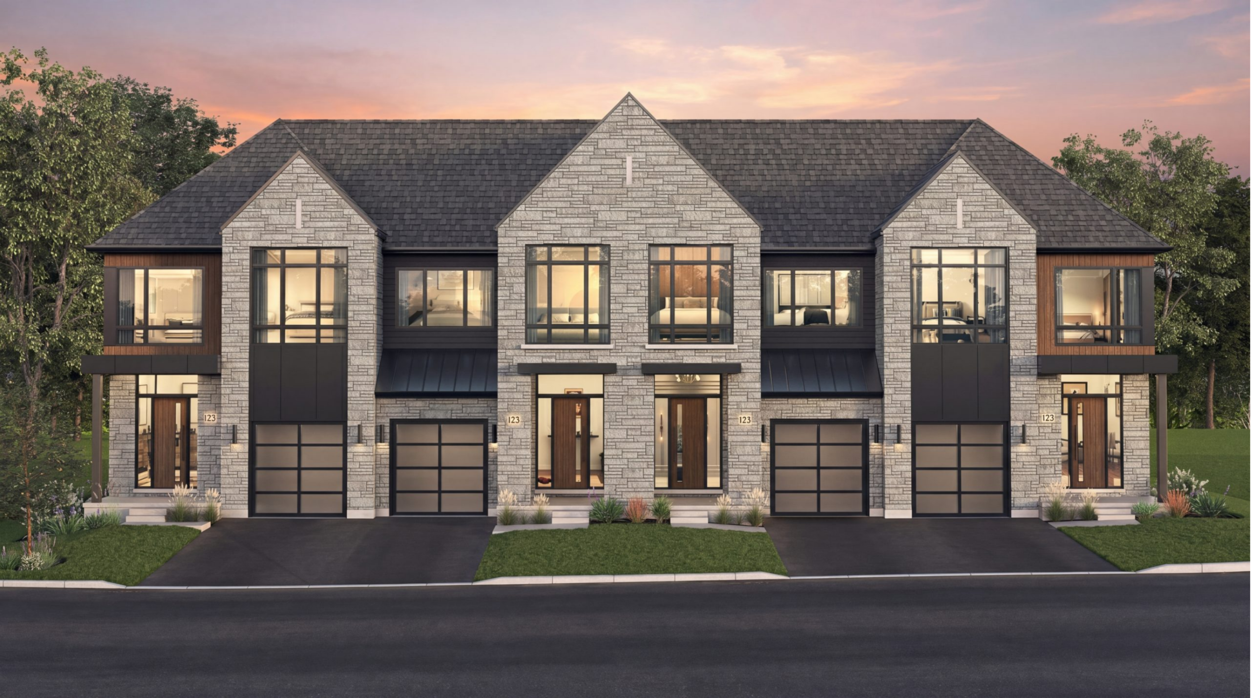TWO-STOREY TOWNHOMES