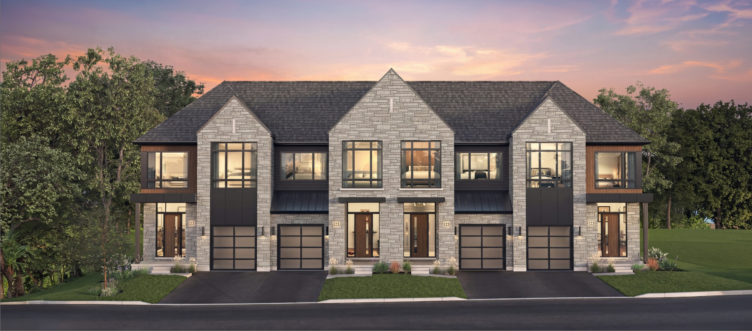 TWO-STOREY REAR LANE TOWNHOMES