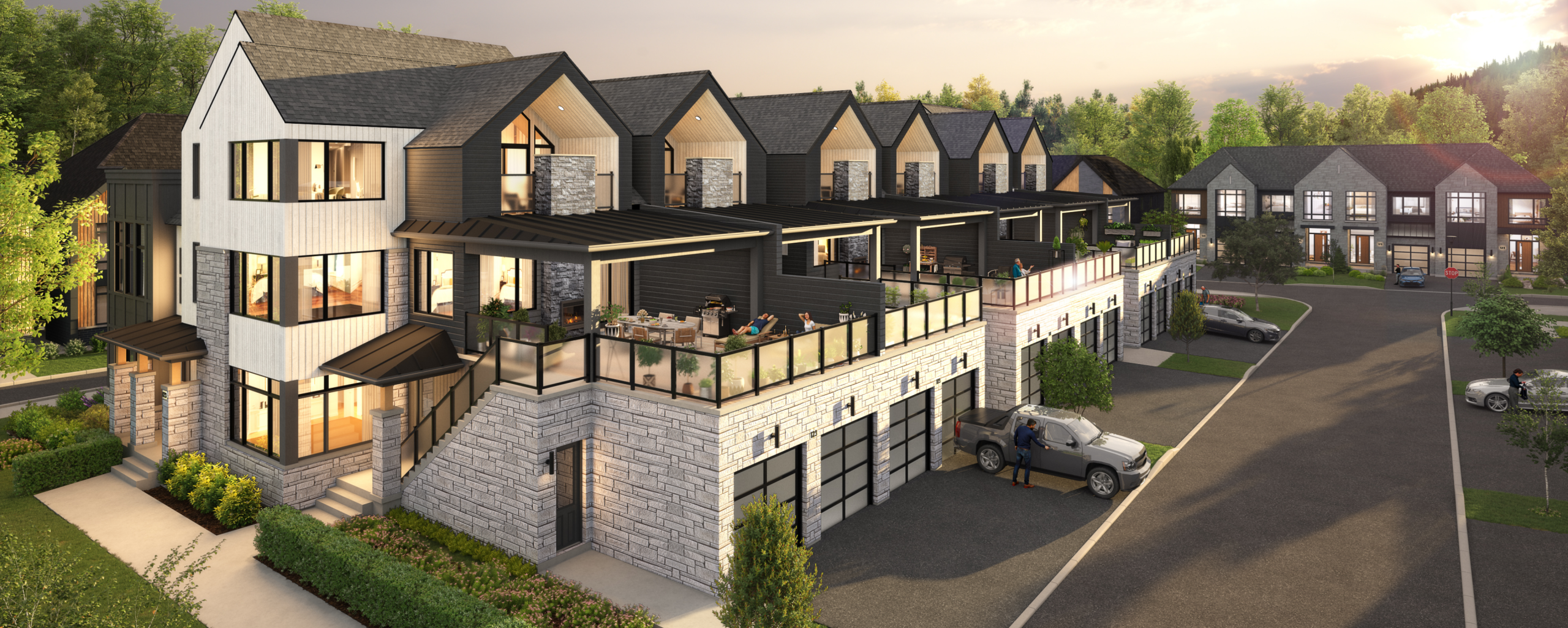 TWO-STOREY REAR LANE TOWNHOMES