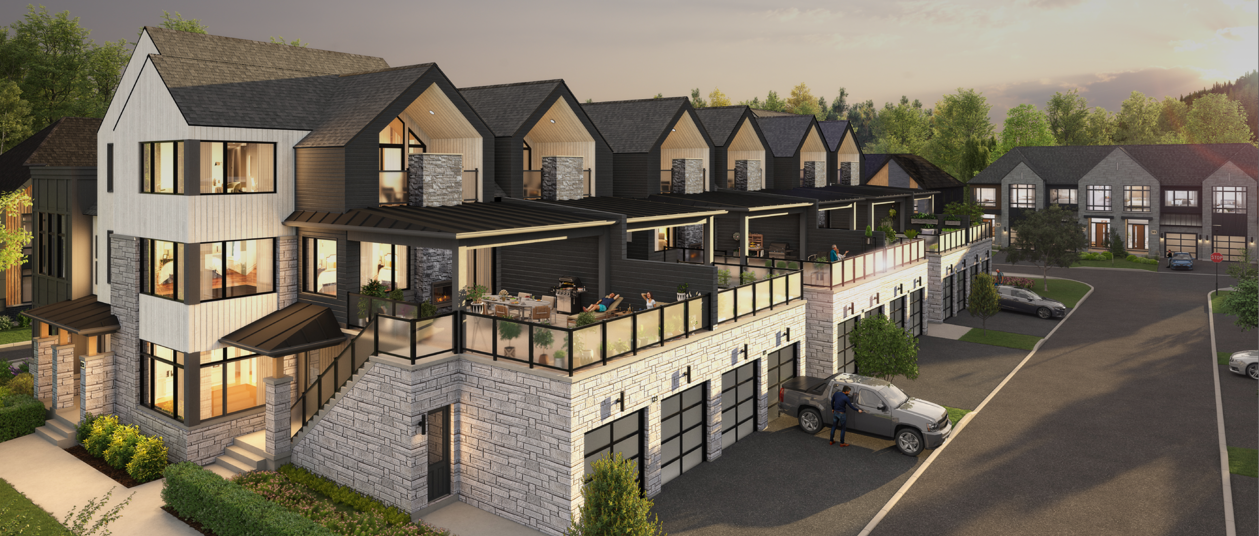 TWO-STOREY TOWNHOMES